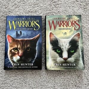 SOLD Warriors Hardcover 2 Book Set - Changing Skies